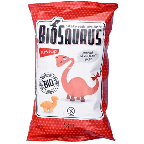 Biosaurus křupky kečup 50g