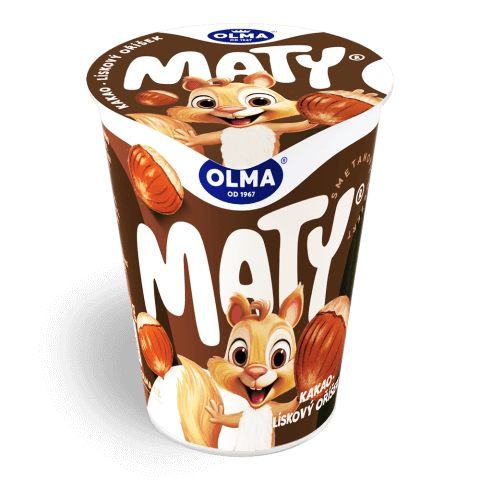 Maty Smetanový s oříšky 110g